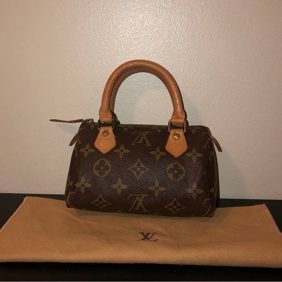 Louis Vuitton Authentic Vintage Monogram Mini Sac HL Bag - Picture 4 of 14